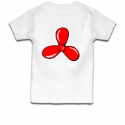 Детская футболка с пропеллером Карлсона