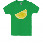 Детская футболка Долька лимона