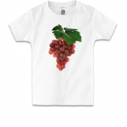Детская футболка с гроздью винограда