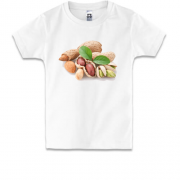 Дитяча футболка горіхове асорті