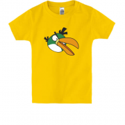 Детская футболка Green bird