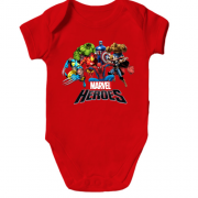 Дитячий боді Marvel Heroes (2)