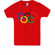 Дитяча футболка  Олімпійські кільця