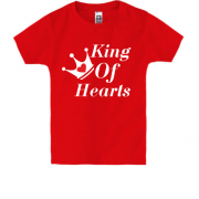 Детская футболка King of Hearts