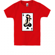 Детская футболка Poker Lady