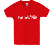 Детская футболка Follow me