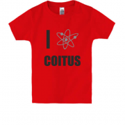 Детская футболка Coitus The Big Bang Theory