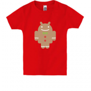 Дитяча футболка "Android - печенюшка"