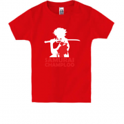 Детская футболка самурай чемплу 2