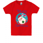 Дитяча футболка Щасливого Різдва 3