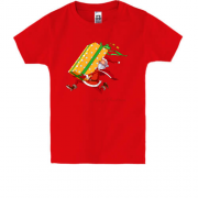 Детская футболка Санта (2)