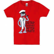 Детская футболка Ostap одобряет