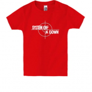 Детская футболка System of a Down с прицелом