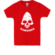 Детская футболка Ramones (с черепом)