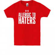 Дитяча футболка Allergic to haters
