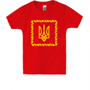 Дитяча футболка з гербом Президента України