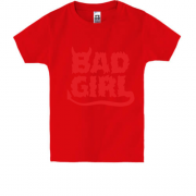 Детская футболка Bad girl