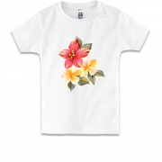 Дитяча футболка з квітами (арт)