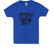 Детская футболка Yeezy - taught you well