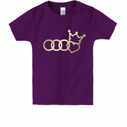 Детская футболка Audi с короной