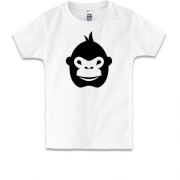 Дитяча футболка з мордочкою горили