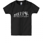 Детская футболка Вело эволюция