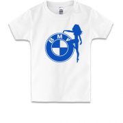 Детская футболка BMW GIRL