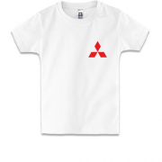Детская футболка с лого Mitsubishi (mini)