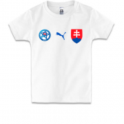 Дитяча футболка Збірна Словаччини з футболу