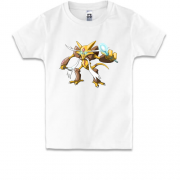 Детская футболка с покемоном Алказам (Alakazam)