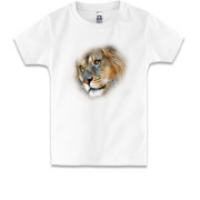 Дитяча футболка з левовою мордою