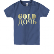 Детская футболка Gold дочь
