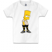 Детская футболка Барт Симпсон