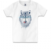 Дитяча футболка з мордою вовка (2)