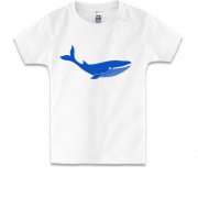 Детская футболка с китом