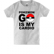 Детская футболка Pokemon go cardio
