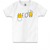 Детская футболка MEOW