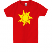 Детская футболка с солнцем