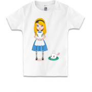 Детская футболка Алиса в стране чудес