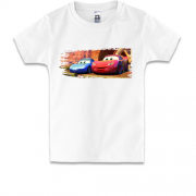 Дитяча футболка Блискавка Маквін і Саллі