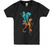 Дитяча футболка з яскравим тигром (2)
