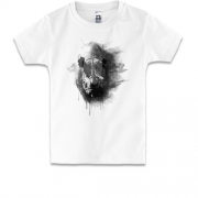 Детская футболка с носорогом