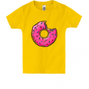Детская футболка с пончиком