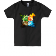 Детская футболка 4 стихии