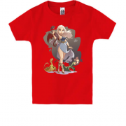 Детская футболка Дейенерис - мать драконов