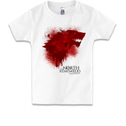 Дитяча футболка The North Remembers  - Game of Thrones
