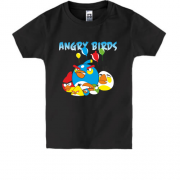 Детская футболка Angry birds" компания"