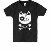 Детская футболка Кот пират