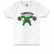 Детская футболка Powerlifting (2)