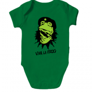 Детское боди с лягушкой  Viva la Frog
